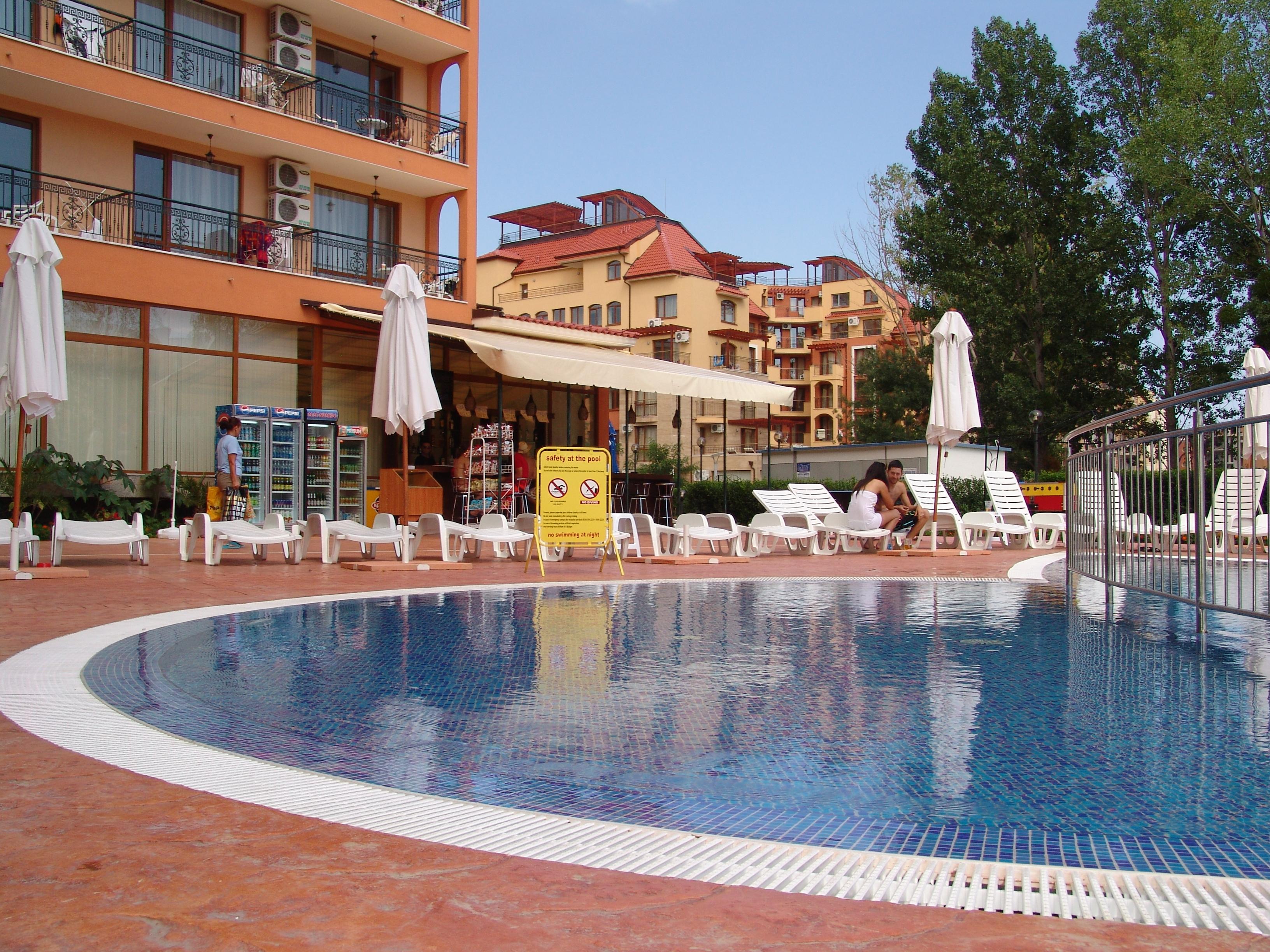 Apart Hotel Happy Sunny Beach Exterior foto